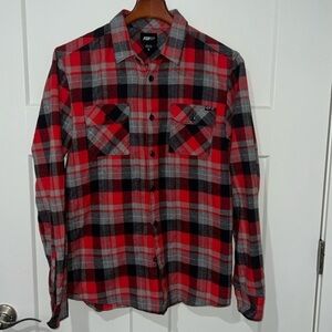 Fox Racing Women’s Long Sleeve Flannel Sz S
